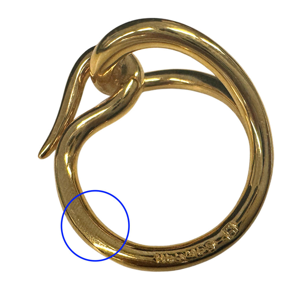 HERMES Gold Ring - Picture 10 of 10